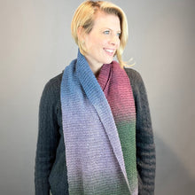 Load image into Gallery viewer, Kauni Effektgarn Garter Stitch Scarf Knitting Kit | Kauni Effektgarn & Knitting Pattern (#245)