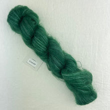 Load image into Gallery viewer, Mohair Silk Woven Scarf Kit | Hue Loco Mohair Lace & Weaving Pattern (#393)