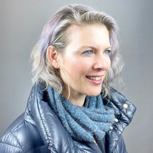 Load image into Gallery viewer, Peeeps Mobius Cowl Knitting Kit | Jade Sapphire Peeeps & Knitting Pattern (#372)