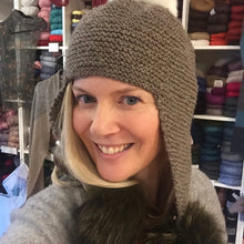 Load image into Gallery viewer, mYak Earflap Hat Knitting Kit | mYak Baby Yak Medium & Knitting Pattern (#305)