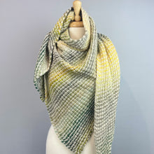 Load image into Gallery viewer, Inclinations Shawl Knitting Kit | Feederbrook Farm Entropy Superwash Merino DK