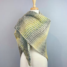 Load image into Gallery viewer, Inclinations Shawl Knitting Kit | Feederbrook Farm Entropy Superwash Merino DK