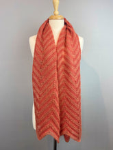 Load image into Gallery viewer, Chevron Cloud Wrap Knitting Kit | Queensland Llama Lace & Rowan Kidsilk Haze