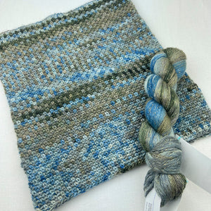 Tidepools Crocheted Cowl Kit | Artyarns Cashmere Glitter & Crochet Pattern (#391)