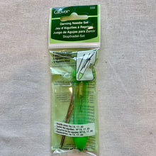 Load image into Gallery viewer, Clover Darning Needle Set (Green)