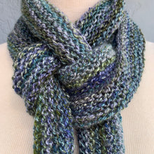 Load image into Gallery viewer, Tanglewood Garter Scarf Knitting Kit | Tanglewood Cashmere & Knitting Pattern (#182-4)
