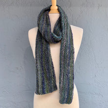 Load image into Gallery viewer, Tanglewood Garter Scarf Knitting Kit | Tanglewood Cashmere & Knitting Pattern (#182-4)