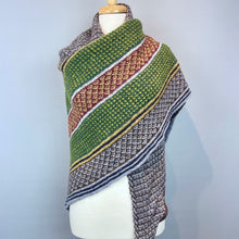 Load image into Gallery viewer, Slip Stitch Party Shawl Knitting Kit | Rowan Felted Tweed