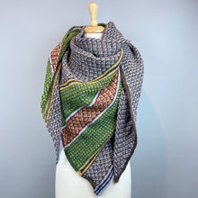 Load image into Gallery viewer, Slip Stitch Party Shawl Knitting Kit | Rowan Felted Tweed