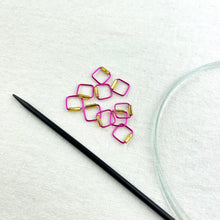 Load image into Gallery viewer, Beaded Stitch Markers | Large Square