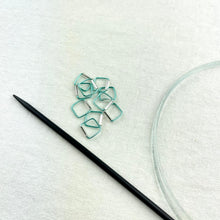Load image into Gallery viewer, Beaded Stitch Markers | Large Square