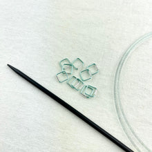 Load image into Gallery viewer, Beaded Stitch Markers | Small Square