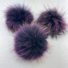 Load image into Gallery viewer, Raccoon Fur Pompoms