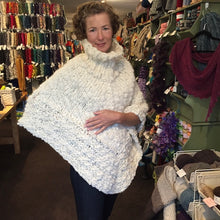 Load image into Gallery viewer, Rustic Handspun Poncho Knitting Kit | Knit Collage Sister, Cast Away & Knitting Pattern