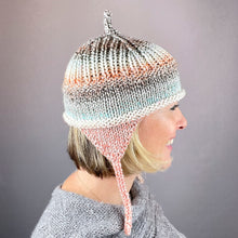 Load image into Gallery viewer, Iris Hat (Entropy Version) Knitting Kit | Entropy Bulky & Knitting Pattern (#149)