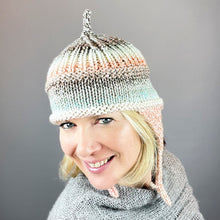 Load image into Gallery viewer, Iris Hat (Entropy Version) Knitting Kit | Entropy Bulky & Knitting Pattern (#149)