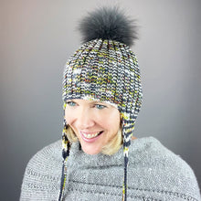 Load image into Gallery viewer, Easy Rib Earflap Hat Knitting Kit | Baah Sonoma & Knitting Pattern (#329)