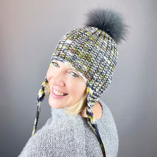 Load image into Gallery viewer, Easy Rib Earflap Hat Knitting Kit | Baah Sonoma & Knitting Pattern (#329)