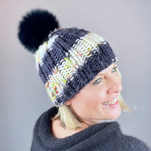 Load image into Gallery viewer, Super Bulky Ribbed Hat (Sequoia version) Knitting Kit | Baah Sequoia &amp; Knitting Pattern (#108)
