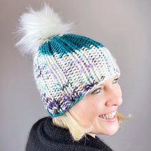 Load image into Gallery viewer, Super Bulky Ribbed Hat (Sequoia version) Knitting Kit | Baah Sequoia &amp; Knitting Pattern (#108)
