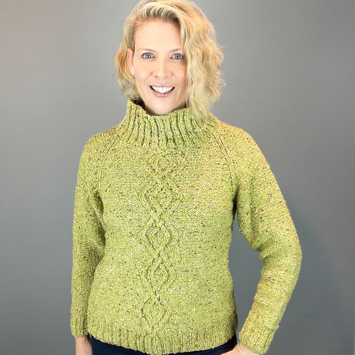 Gracie Sweater Knitting Kit | Queensland Kathmandu Aran