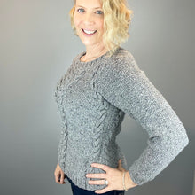 Load image into Gallery viewer, Design Nineteen Cabled Sweater Knitting Kit | Queensland Kathmandu Aran