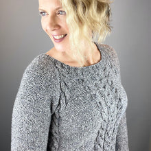 Load image into Gallery viewer, Design Nineteen Cabled Sweater Knitting Kit | Queensland Kathmandu Aran