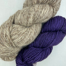 Load image into Gallery viewer, Rouched Throw Knitting Kit | Henry's Attic Peruvian Tweed, Malabrigo Worsted & Knitting Pattern (#222)