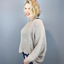 Load image into Gallery viewer, Original Origami Pullover Knitting Kit | Plymouth Baby Alpaca DK