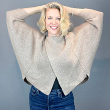 Load image into Gallery viewer, Original Origami Pullover Knitting Kit | Plymouth Baby Alpaca DK
