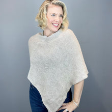Load image into Gallery viewer, Stockinette Poncho Knitting Kit | Plymouth Baby Alpaca DK & Knitting Pattern (#113D)