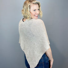 Load image into Gallery viewer, Stockinette Poncho Knitting Kit | Plymouth Baby Alpaca DK & Knitting Pattern (#113D)
