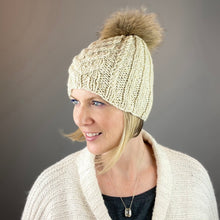 Load image into Gallery viewer, French Staghorn Hat Knitting Kit | Soft Donegal Chunky & Knitting Pattern (#377)