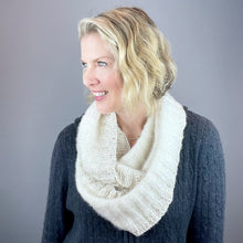 Load image into Gallery viewer, Artyarns Ensemble & Tanglewood Ribbed Cowl Knitting Kit | Artyarns Ensemble, Tanglewood, & Knitting Pattern (#296B)