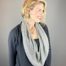 Load image into Gallery viewer, Beaded Mohair &amp; Silk Cowl Knitting Kit | Artyarns Beaded Mohair and Sequins &amp; Knitting Pattern (#364)
