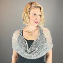 Load image into Gallery viewer, Beaded Mohair &amp; Silk Cowl Knitting Kit | Artyarns Beaded Mohair and Sequins &amp; Knitting Pattern (#364)
