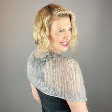 Load image into Gallery viewer, Beaded Mohair & Silk Cowl Knitting Kit | Artyarns Beaded Mohair and Sequins & Knitting Pattern (#364)