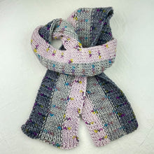 Load image into Gallery viewer, Intarsia Scarf Knitting Kit | Wonderland TweedleDeeDum & Knitting Pattern (#90B)