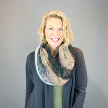 Load image into Gallery viewer, Artyarns Mohair Ombre Scarf Knitting Kit | Artyarns Mohair Ombre and Knitting Pattern (#383)