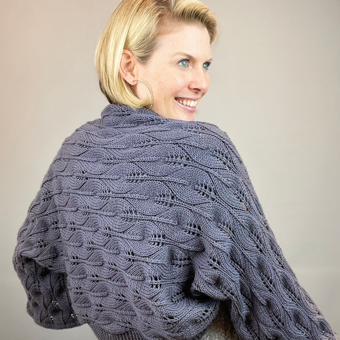 Lace Shrug Knitting Kit | Karabella Aurora 6 (#169)