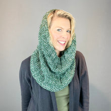 Load image into Gallery viewer, Charmaine's Cowl Knitting Kit | Lang Yarns Grace, Artyarns Beaded Mohair and Sequins & Knitting Pattern (#207B)