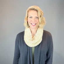 Load image into Gallery viewer, Charmaine's Cowl Knitting Kit | Lang Yarns Grace, Artyarns Beaded Mohair and Sequins & Knitting Pattern (#207B)