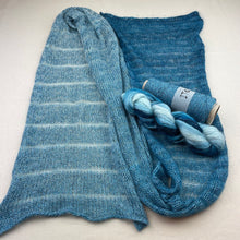 Load image into Gallery viewer, Shibui Spectrum Scarf Knitting Kit | Ito Kinu, Artyarns Mohair Ombre & Knitting Pattern