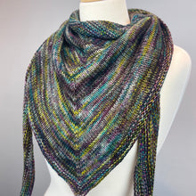 Load image into Gallery viewer, Simple Dream in Color Shawlette Knitting Kit | Dream in Color Smooshy with Cashmere & Knitting Pattern (#387)