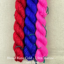 Load image into Gallery viewer, Unicorn Tails Ribbed Beanie Knitting Kit (Baby/Kids version) | Madelinetosh Unicorn Tails & Knitting Pattern (#314)