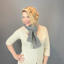 Load image into Gallery viewer, Double Broken Rib Scarf (DK version) Knitting Kit | Queensland Kathmandu DK & Knitting Pattern (#003B)