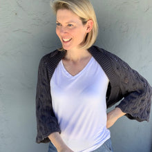 Load image into Gallery viewer, Lace Shrug Knitting Kit | Karabella Aurora 6 (#169)