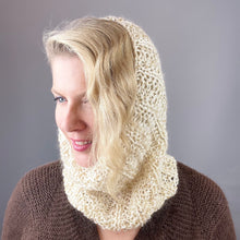 Load image into Gallery viewer, Charmaine's Cowl Knitting Kit | Lang Yarns Grace, Artyarns Beaded Mohair and Sequins & Knitting Pattern (#207B)