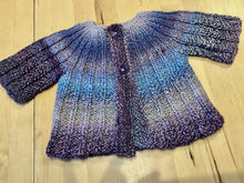 Load image into Gallery viewer, Knitbot Yoked Cardigan Knitting Kit | Feederbrook Farm Entropy DK &amp; Knitting Pattern
