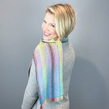 Load image into Gallery viewer, Noro Shiraito Woven Scarf Kit | Noro Shiraito & Weaving Pattern (#401)